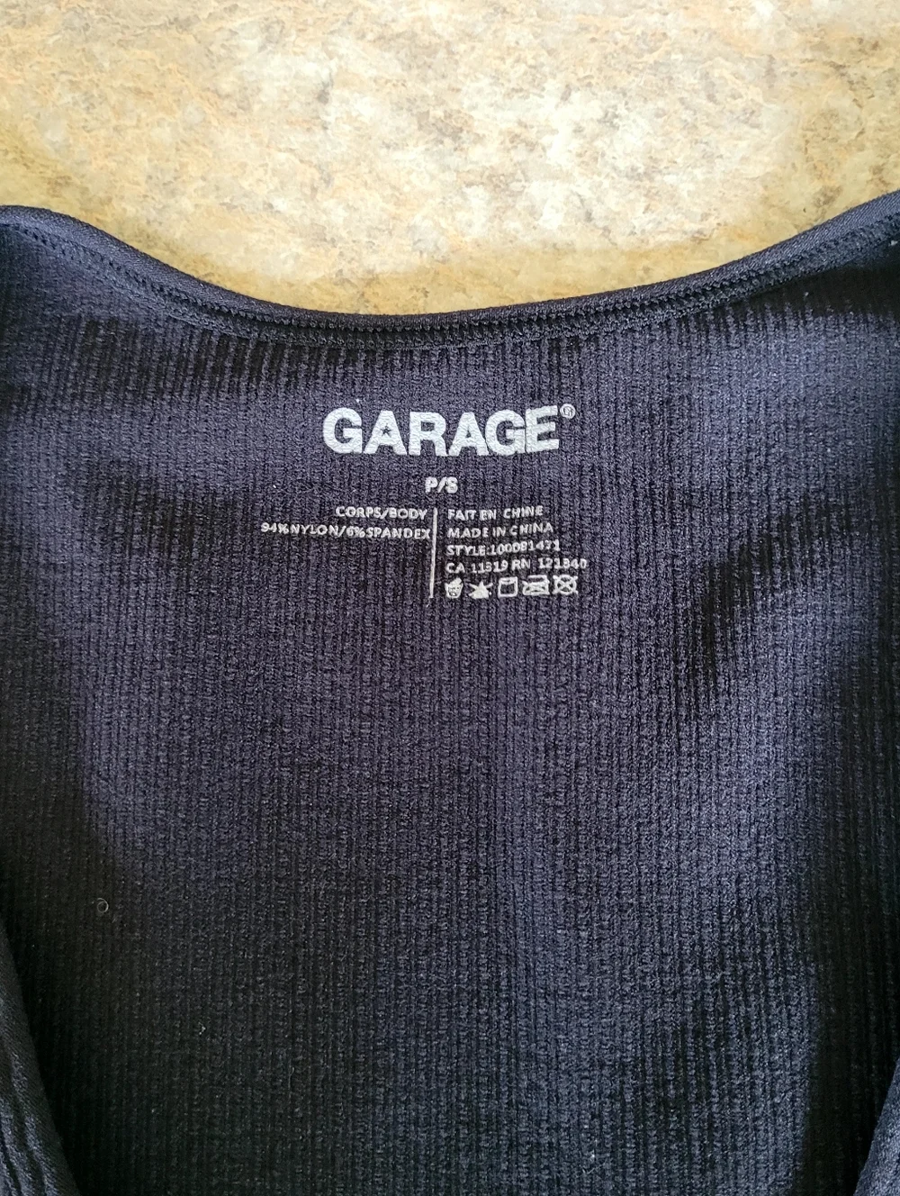 Garage Crop Long Sleeve - Picture 2 of 3